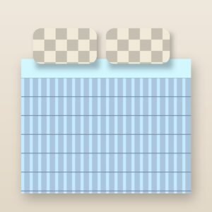 Microfiber Double Comforter - Sky