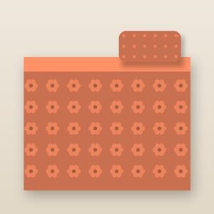 Block Print Dohar Set - Terracotta