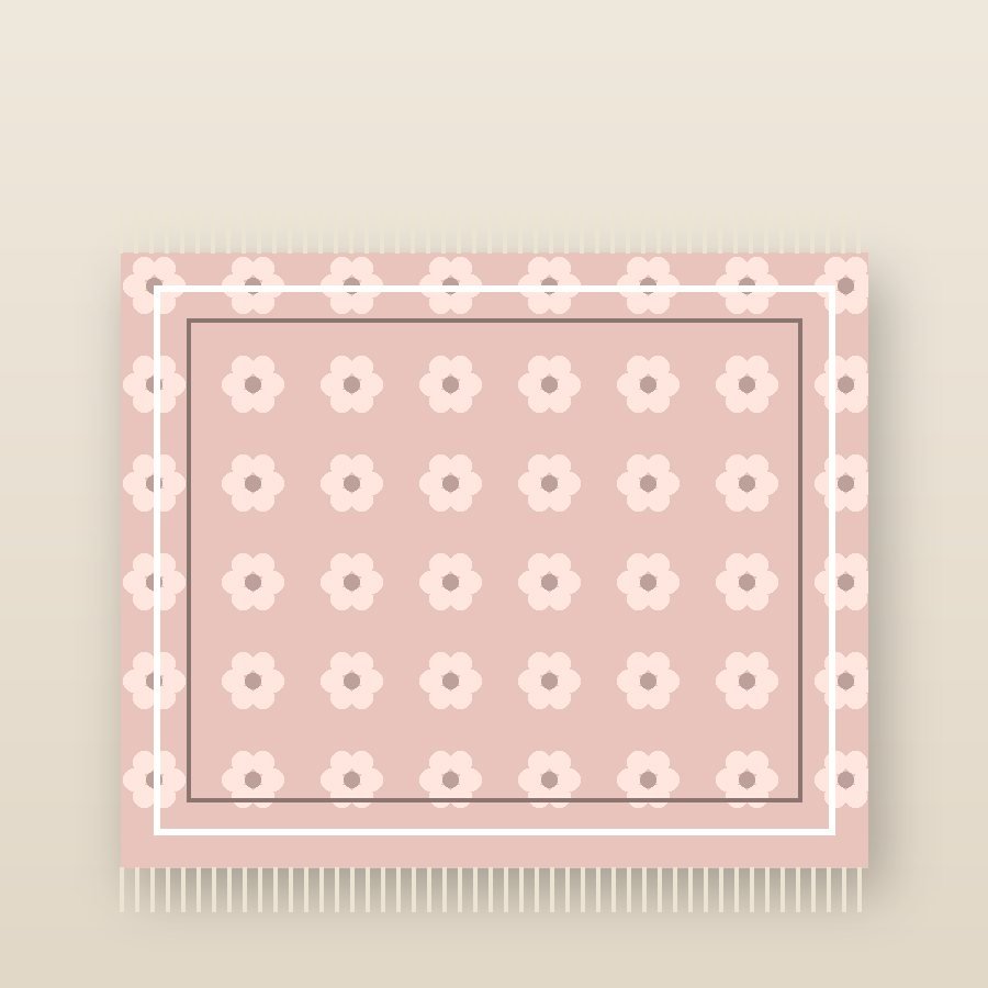 Cozy Fleece Blanket - Blush