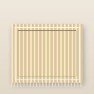 Handloom Throw Blanket - Sand
