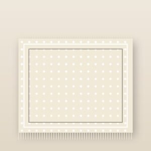 Chunky Knit Throw - Ivory